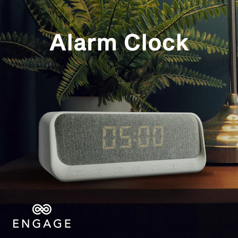 Engage, Multifunctional Bluetooth Speaker with Digital Alarm Clock