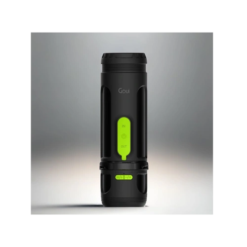 Goui Camp 4000 mAh Power Bank With Camp Light and Speaker - Black