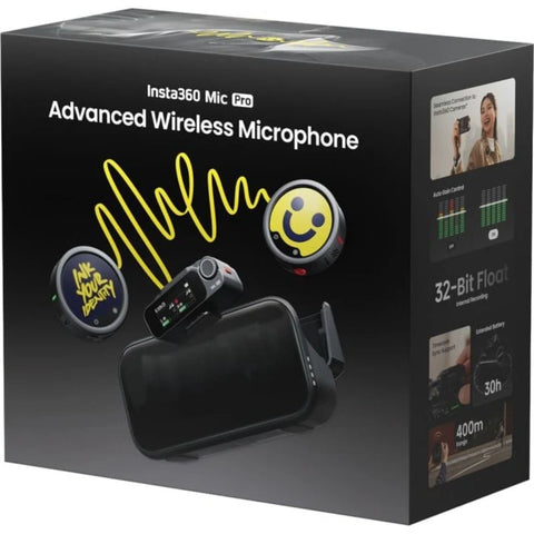 Insta360 Mic pro ( 2 TX + 1 RX )