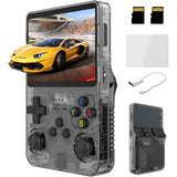 R36S Retro Handheld Video Game Console 3.5 Inch 64GB - White