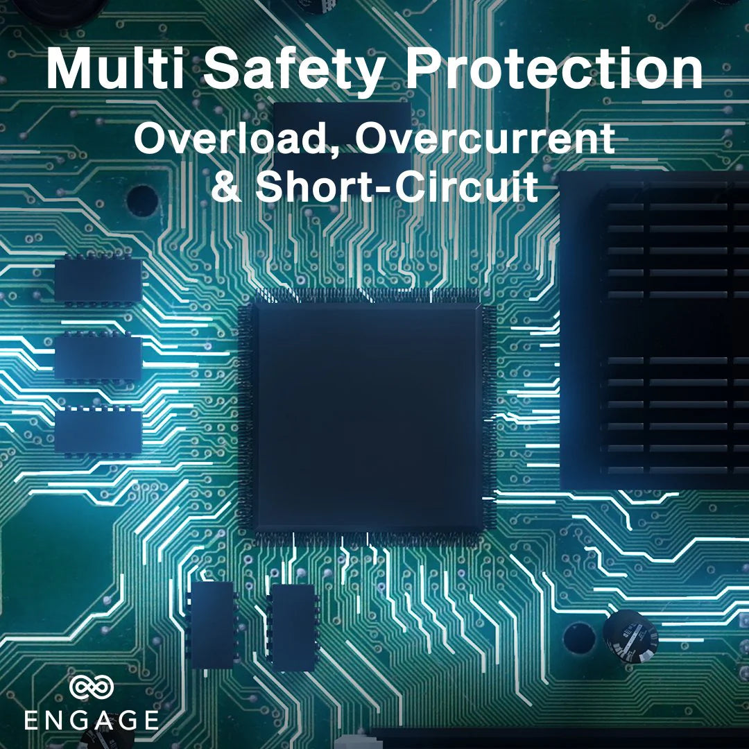 Engage, 13-in-1 Ports, GaN High-Speed Power Socket (65W)