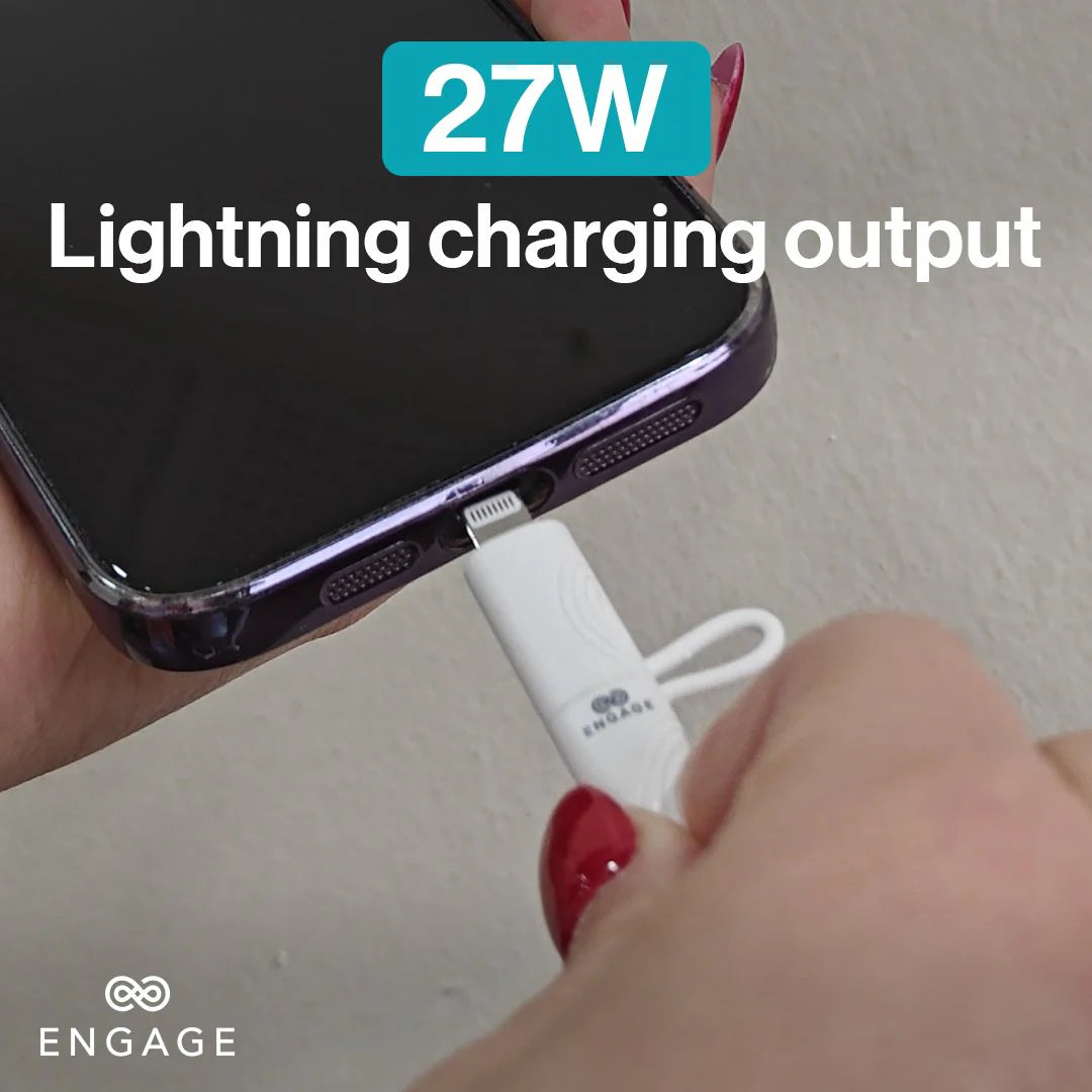 Engage, Magnetic USB-C Cable with Lightning Adapter (60W)