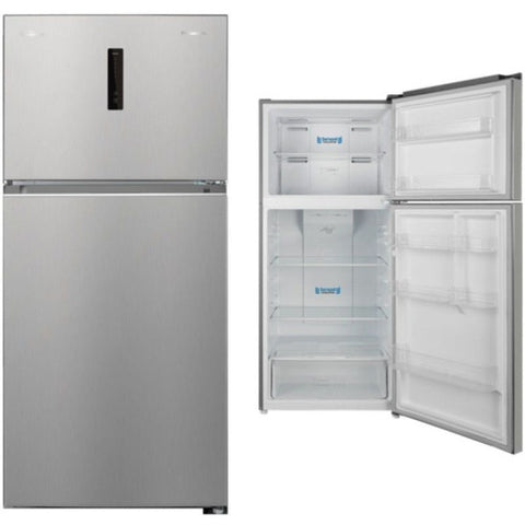 Panasonic Double Door Refrigerator, 410L, Shining Silver, NR-BC535VSKW