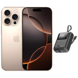 Apple iPhone 16 Pro Max Desert Titanium - 256GB with Free 35W Super Speed 10000mAh Power Bank