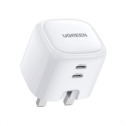 UGREEN USB-C Fast Charger 40W UK -folding foot CD243
