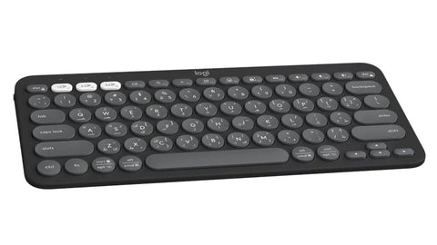 Logitech Pebble Keys 2 K380s Bluetooth Keyboard - Tonal Graphite (Eng/Arb)
