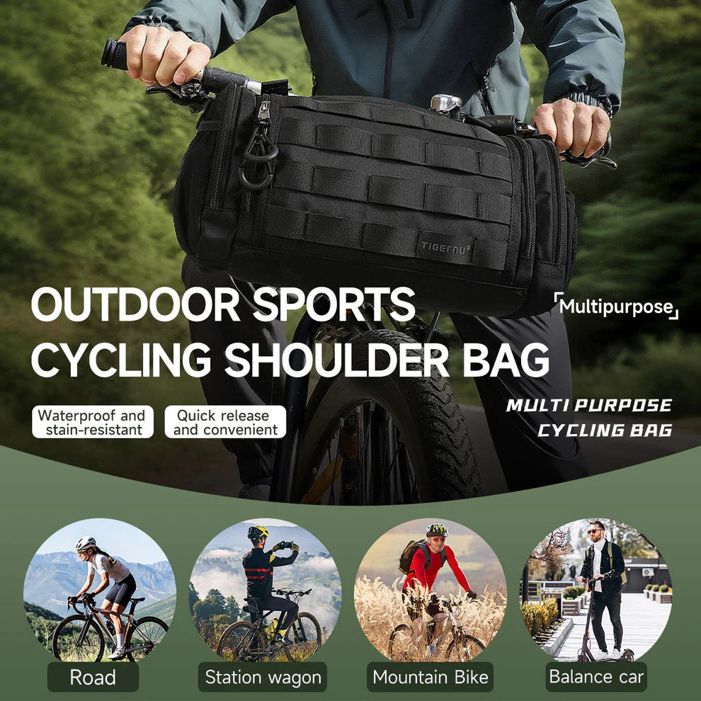 Tigernu T-S81169 7L Sports Duffle Bag - Black