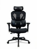 Sades Phoenix Adjustable Mesh Gaming Chair with Gamax RGB Carbon Fiber Gaming Desk