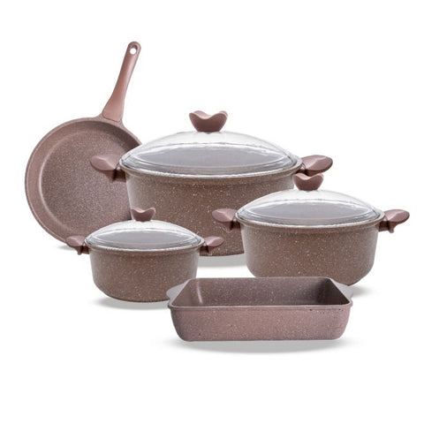 Thermo AD Granite Taj - 8 pcs - Brown