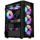 i5 Gaming PC, i5-12400F, RTX 5050 8GB, Windows 11 Pro with Gaming Monitor and 4in1 Gaming Kit
