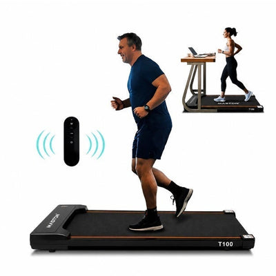 Maston Walking Pad & Running Treadmill, Incline Feature, 2.5 HP Motor, 6km/h Max Speed, 110Kg Capacity