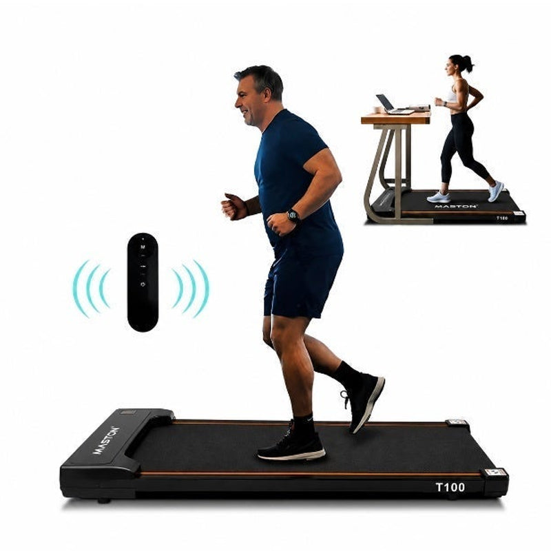 Maston Walking Pad & Running Treadmill, Incline Feature, 2.5 HP Motor, 6km/h Max Speed, 110Kg Capacity