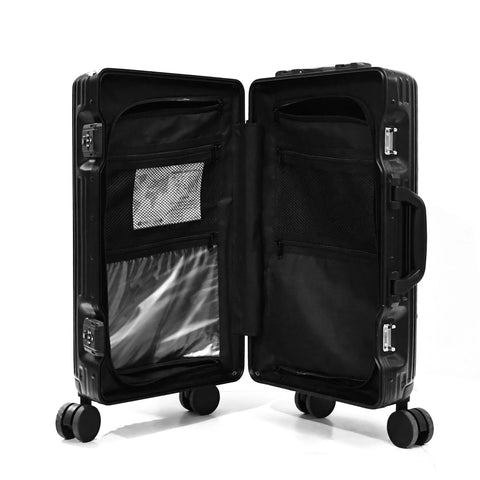 Bagsouq Essentials, Barrel Travel ABS + PC Carry-On Luggage - 20"