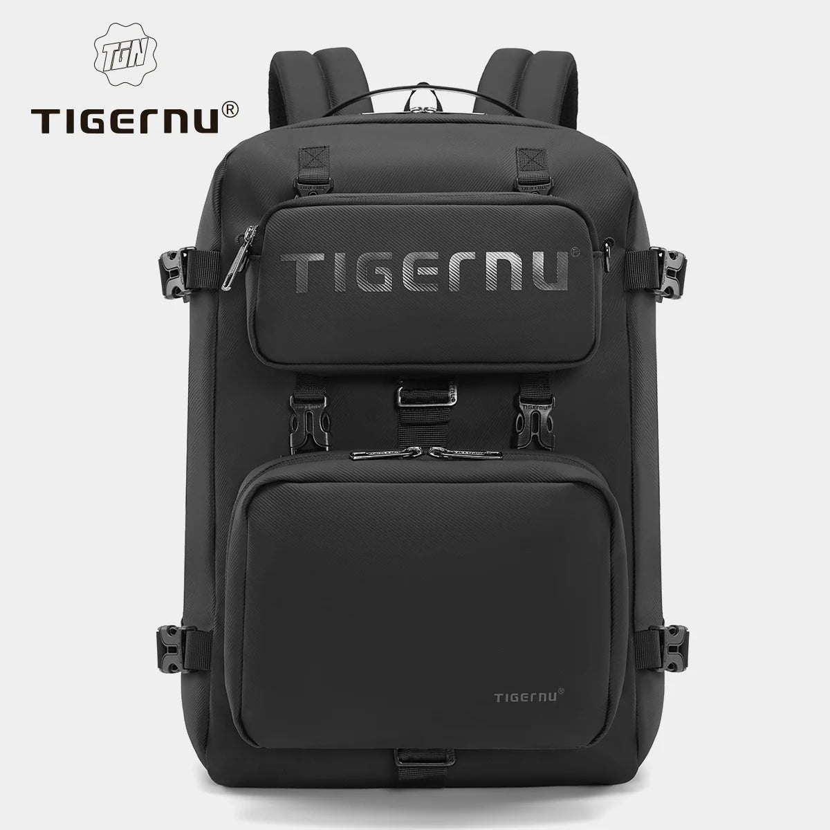 Tigernu T-B9836 Detachable Multi-Functional Backpack - Black