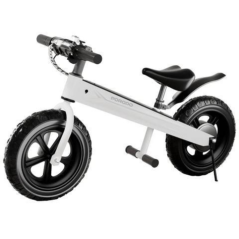 JoyCruiser Kids Electric Bike - White