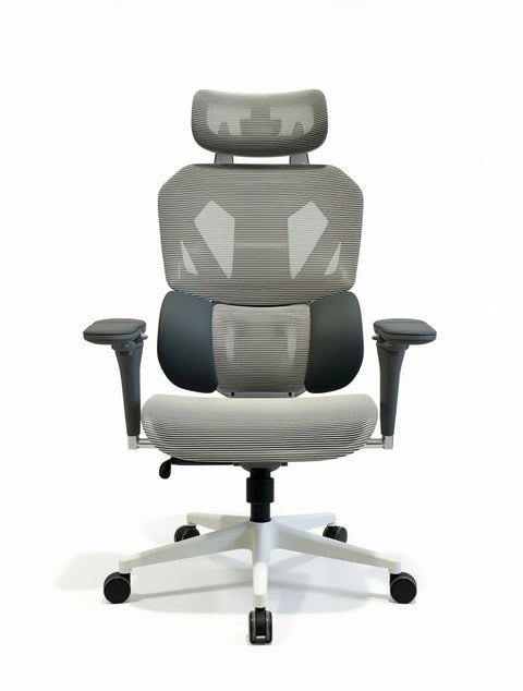 Sades Phoenix SA-AD10 Adjustable Mesh Gaming Chair with 6D Armrest - White
