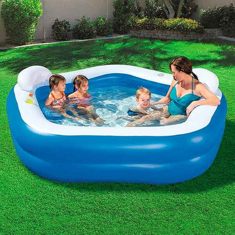 Bestway Family Fun Pool, 2.13 m x 2.06 m x 0.69 m - 54153
