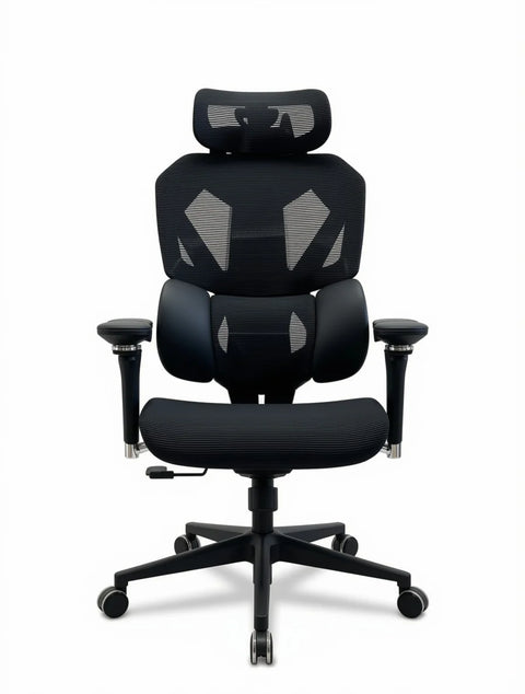 Sades Phoenix SA-AD10 Adjustable Mesh Gaming Chair with 6D Armrest - Black