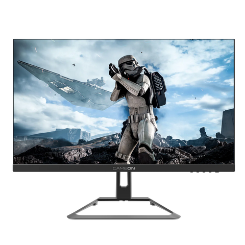 GAMEON, Black Gaming Monitor 24", FHD IPS Panel, 165HZ Refresh Rate, 1ms