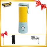 Blendjet V2 Portable Blender 475ml, USB-C Rechargeable with Jetsetter Sleeve and Drinking Lid Free - Glacier