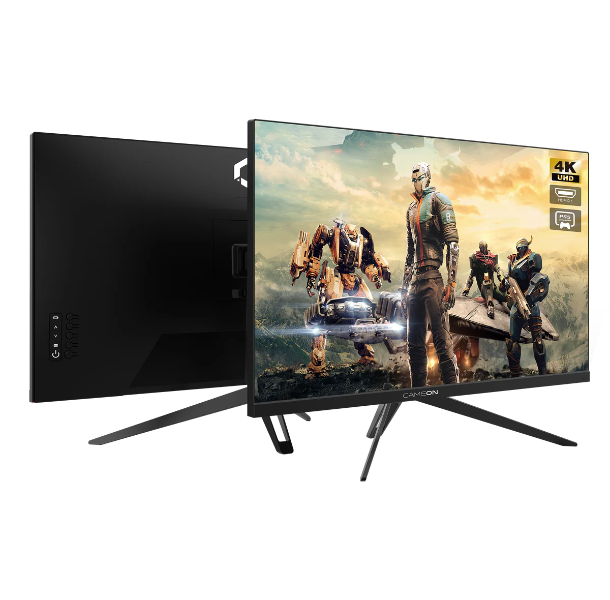 شاشة ألعاب GAMEON مقاس 28 بوصة فائقة الدقة، 144 هرتز، 1 مللي ثانية، 4K IPS، متوافقة مع HDMI 2.1، شاشة ألعاب