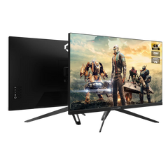 شاشة ألعاب GAMEON مقاس 28 بوصة فائقة الدقة، 144 هرتز، 1 مللي ثانية، 4K IPS، متوافقة مع HDMI 2.1، شاشة ألعاب