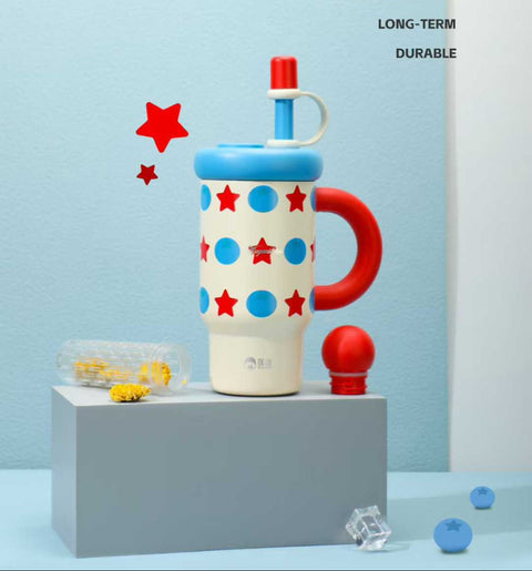 D.Kadi KD7122 Cup 720ML, SS316L Steel - Blue