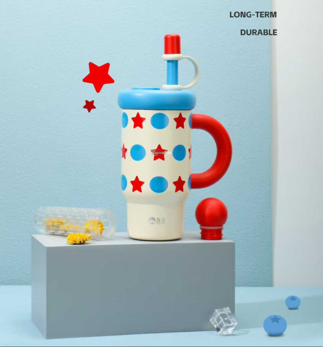 D.Kadi KD7122 Cup 720ML, SS316L Steel - Blue