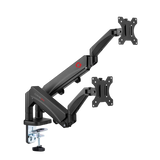 GAMEON GO-5350 Dual Monitor Arm, Stand And Mount For Gaming And Office Use, 17" - 32", Each Arm Up To 9 KG