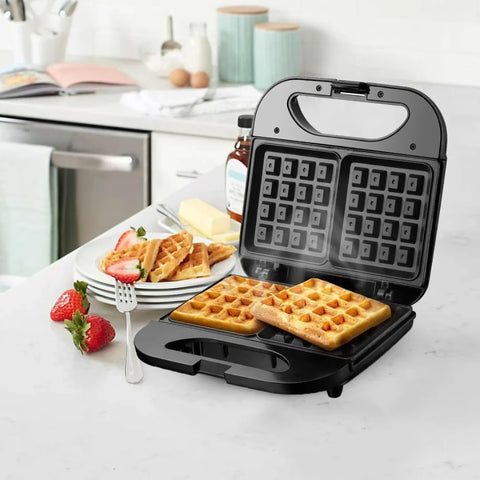 Sumo, Electric Waffle Maker with Dual Molds and Indicator Lights – SM-7223
