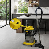 سايونا، مكنسة كهربائية أسطوانية 2 في 1 للتنظيف الجاف والرطب، 1400 واط، خزان 21 لتر (SVC-2362)