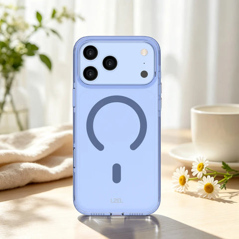 كفر IZEL MagFusion شفاف وملون ومتوافق مع MagSafe لهاتف iPhone 18 Pro Max