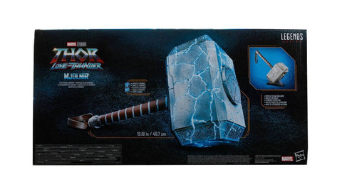 Hasbro F3560, Marvel Legends Series Thor Mjolnir Electronic Roleplay Hammer