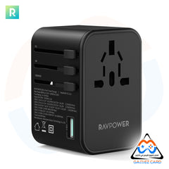 Ravpower Travel Charger PD PIONEER 65W 3-Port RP-PC1034 - Black