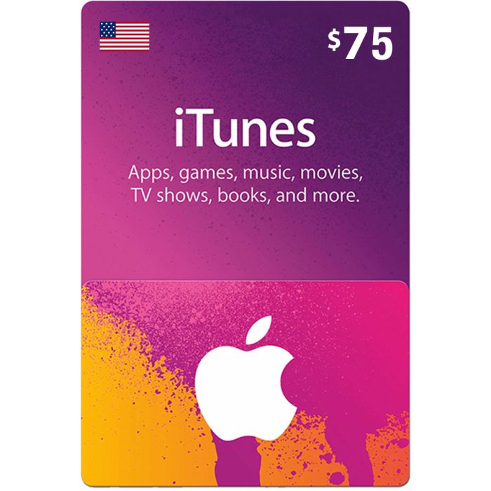 iTunes Gift Card -$ 75 [USA]