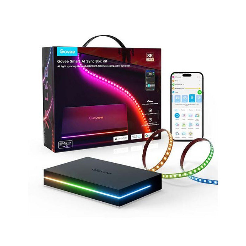 Govee AI Sync Box Kit  for 55-65 inch TV's - H8604B12