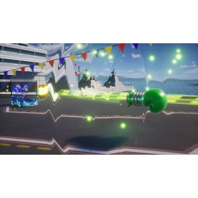لعبة Sonic Racing CrossWorlds لجهاز PS5 نسخة أوروبية PEGI سباق آركيد