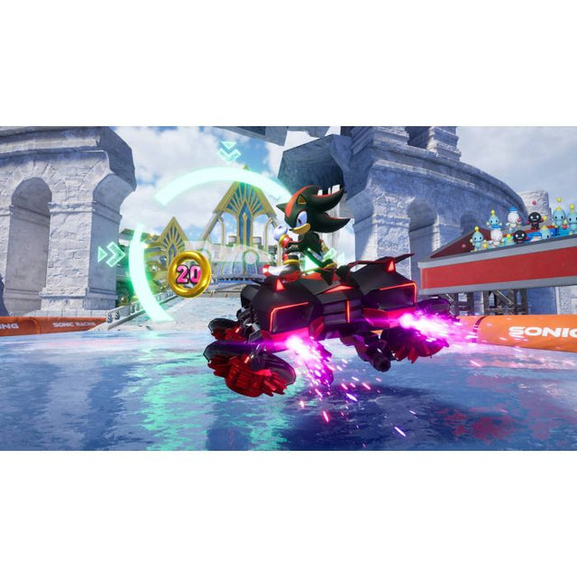 لعبة Sonic Racing CrossWorlds لجهاز PS5 نسخة أوروبية PEGI سباق آركيد