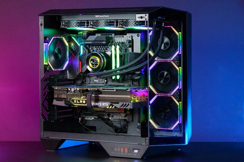 Custom Gaming PC AMD Ryzen 7 9700X, RTX 5070 Ti 16GB, RAM 32GB DDR5, 1TB NVMe SSD, Windows 11 Pro