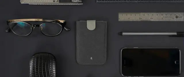 Design Nest DAX Wallet - Grey/Black
