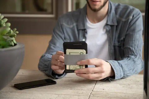 Design Nest MAG Wallet Magnetic Modular - Black