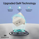 Engage, Dual USB-C Port Power Adapter (35W)