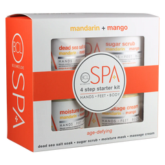 BCL SPA MANDARIN & MANGO STARTER KIT SKIN CARE UNISEX 4PCS