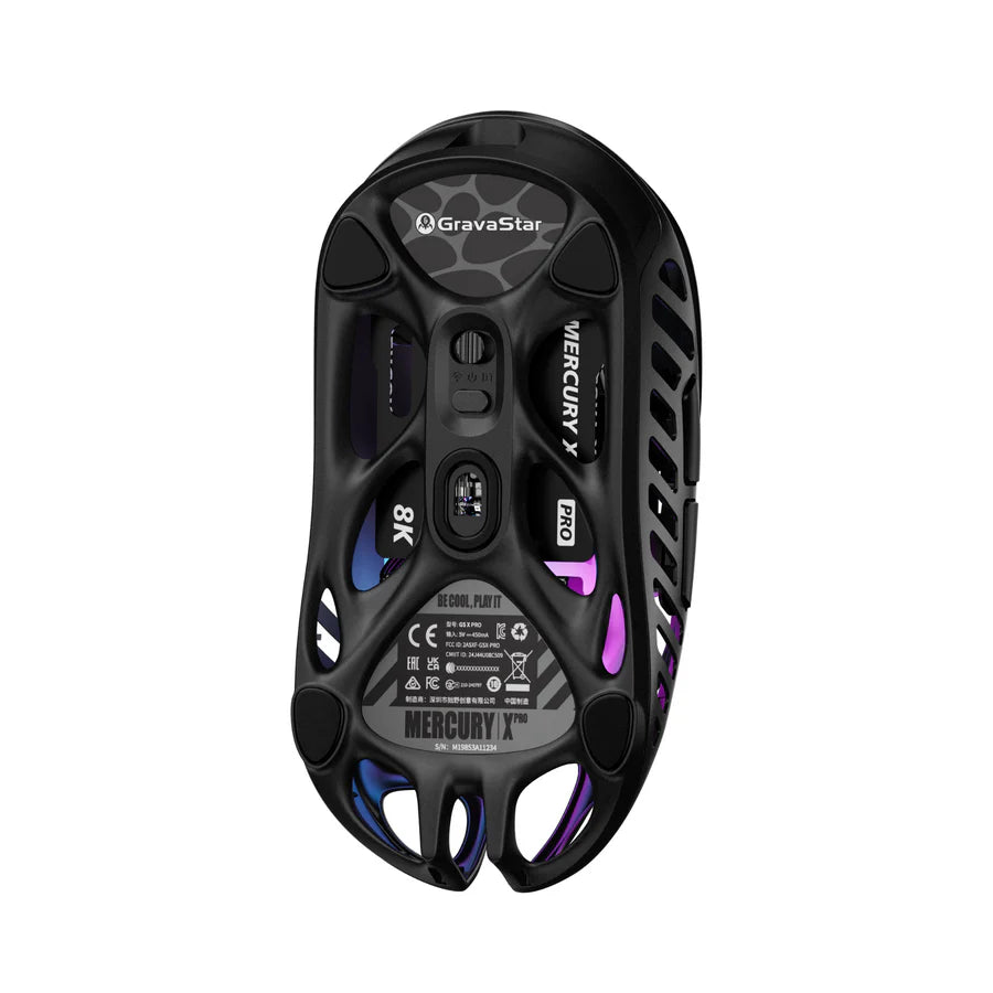 GravaStar Mercury X Pro Wireless Gaming Mouse - Galaxy Black