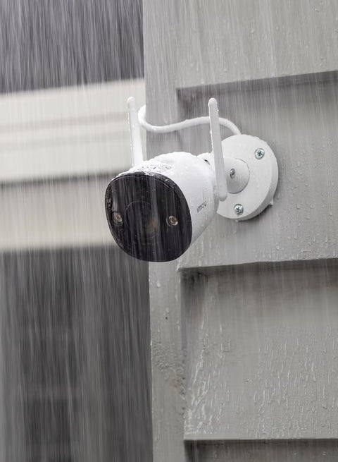Imou Bullet 2E 5MP Outdoor Security Camera, AI Detection, Full-Color Night Vision, Two-Way Talk, and IP67 Weatherproof