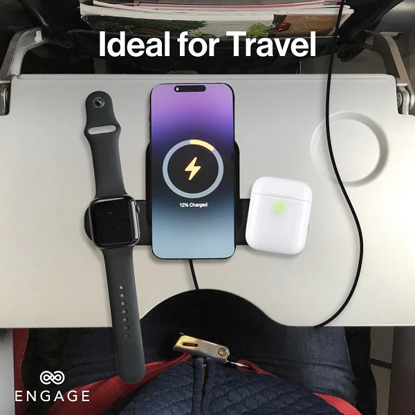 إنجِيج، شاحن لاسلكي مغناطيسي قابل للطي 3 في 1