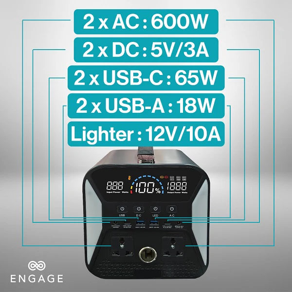 Engage, Power Station (135,200 mAh, 551 Wh)