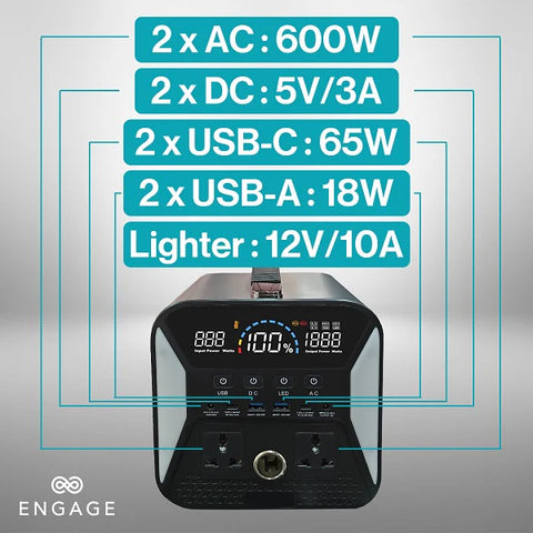 Engage, Power Station (135,200 mAh, 551 Wh)