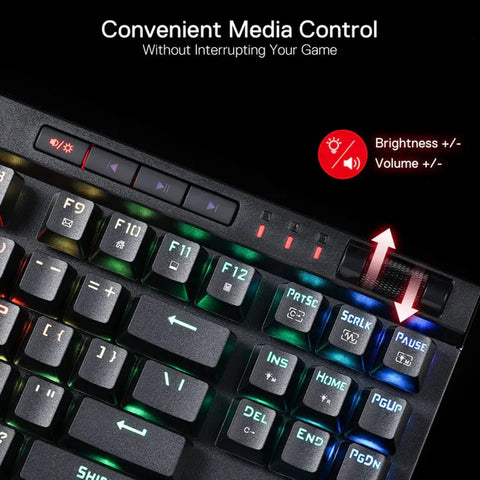 Redragon K587, RGB MAGIC-WAND PRO Mechanical Gaming Keyboard