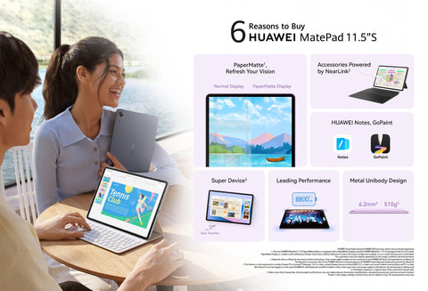 هواوي ميت باد إس، 11.5 بوصة، 256جيجابايت، 8 جيجا رام، إصدار بيبر ميت